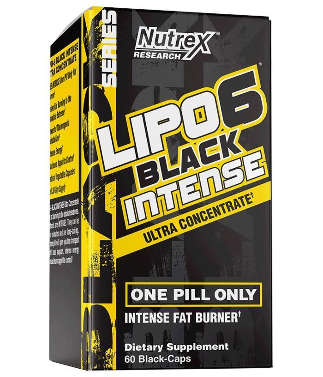 Жиросжигатель Nutrex Lipo 6 Black Intense Ultra Concentrate, 60 капсул в Но...