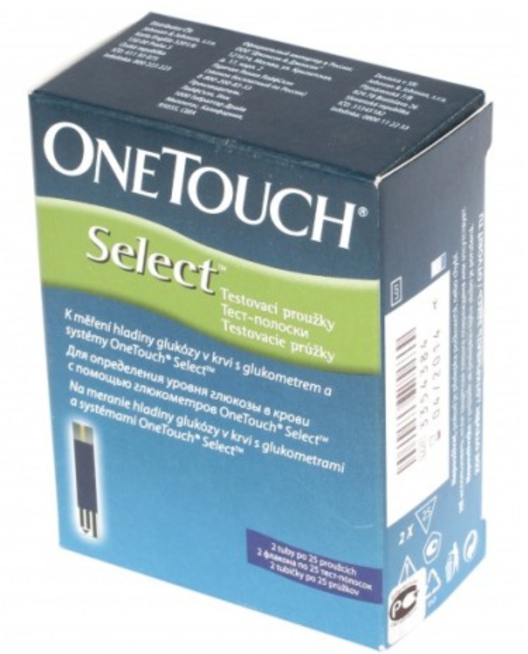 Тест полоски one touch select 50