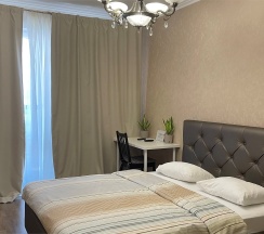 Апартаменты с кухней и спальней в Sibgat Apartments