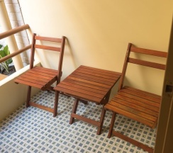 Двухместный номер Standard с балконом двуспальная кровать в Sabaidee Residence