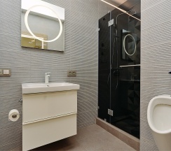 Апартаменты 56 с романтичным интерьером в Панорама парк