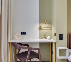 1-комнатные апартаменты студия Грин в Dream Apartmens