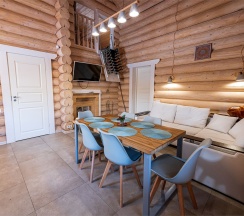 Дом с баней, камином и террасой 4+2 в Snhaus