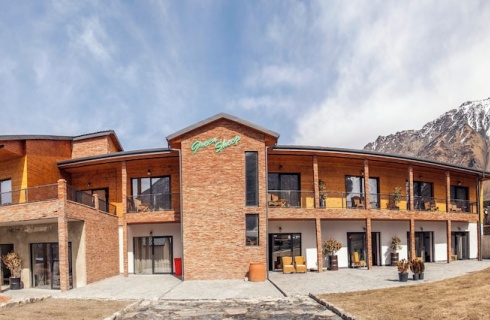 Грузия, Степанцминда: Отель Green Sheep Boutique Hotel