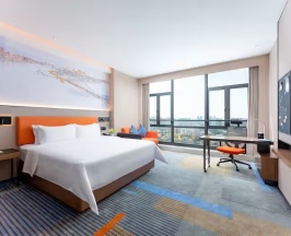 Двухместный номер Superior Deluxe (двуспальная кровать) в Hampton by Hilton Guangzhou Jinshazhou
