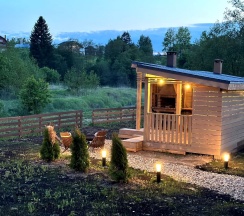Лодж «Эко Барн» с гриль-беседкой в Wish Home Eco-Lodge Yahroma
