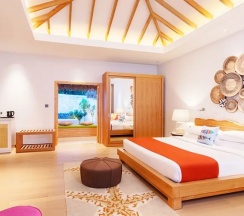Двухместный полулюкс Beach (двуспальная кровать) в Курорт Cinnamon Dhonveli Maldives