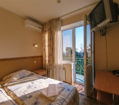 СТАНДАРТ С ВИДОМ НА МОРЕ С БАЛКОНОМ в Золотая пальма