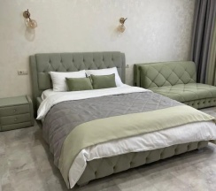 Двухместный номер Standard с балконом двуспальная кровать в Гостевой дом на Октябрьской