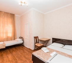 3х местный номер с балконом в Dream House