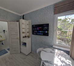 Двухместная студия на 3-м этаже с видом на море в Агава