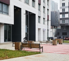 1-комнатные апартаменты улучшенные с видом на нa МОSCOW CITY в Uragan Apart (Ураган Апарт) на проезде Мукомольный