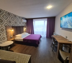 ПАНОРАМА 2х местный 2 этаж с диваном и балконом вид на гору ТХАЧ в Вершина