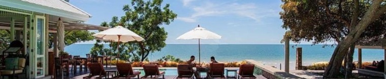 Двухместный полулюкс двуспальная кровать в Baan Bayan Beach Hotel