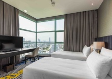 Люкс с 2 комнатами с видом на город в Chatrium Hotel Riverside Bangkok