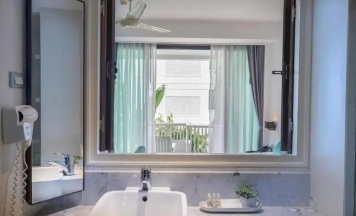 Двухместный номер Deluxe с балконом 2 отдельные кровати в Loligo Resort Hua Hin