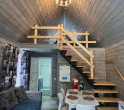 Четырёхместный коттедж с красивым видом из окна в Elki Domiki