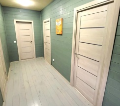 Шестиместный коттедж с видом на внутренний двор в Молгово