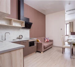 Улучшенные апартаменты с кроватью King-size в Tulip hotel apartments