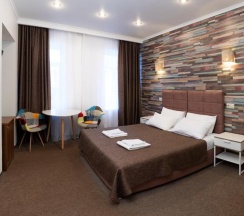 Двухместный номер с одной большой кроватью в Шале де Прованс