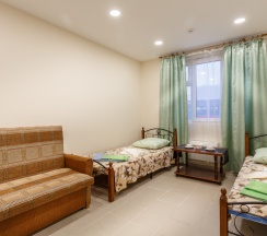 Двухместный номер Economy 2 отдельные кровати в Рус