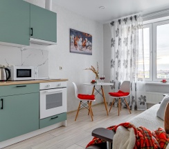 1-комнатные апартаменты улучшенные в Апельсин