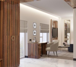 Номер люкс с 1 двуспальной кроватью (низкий этаж) в Marine Garden Sochi Hotels and SPA by Zont Hotel Group