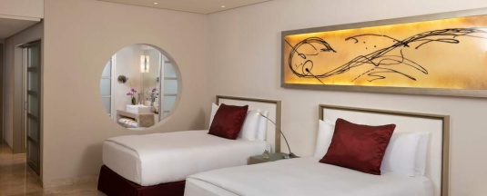 Двухместный полулюкс с видом на сад 2 отдельные кровати в Paradisus Playa del Carmen – Riviera Maya - All Inclusive