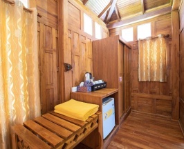 Двухместная вилла Front Side Deluxe двуспальная кровать в Отель Phi Phi The Beach Resort