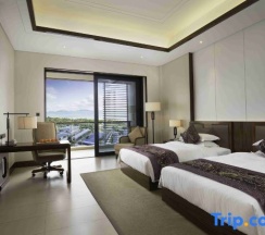 Двухместный номер Standard с видом на море 2 отдельные кровати в Jinghai Hotel & Resort