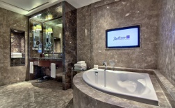 Одноместный люкс Executive двуспальная кровать в Radisson Blu Plaza Bangkok