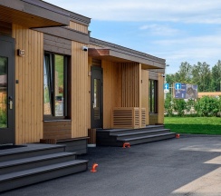 НОВЫЙ Апартамент «Семейный» в ОхтаПарк