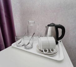 Двухместная комната с двумя раздельными кроватями в Чайка