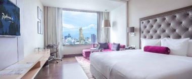 Двухместный номер Deluxe двуспальная кровать в Radisson Blu Plaza Bangkok