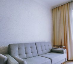 Двухместный люкс с 2 комнатами с видом на море двуспальная кровать в Нарт