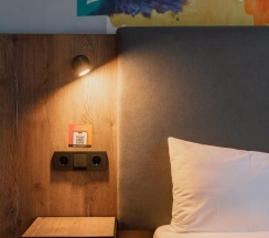 2-местный номер в блоке с балконом и видом на горы в Ays Design Hotel