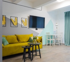 Четырехместный номер комфорт в Smart Hotel Kantemirovsky