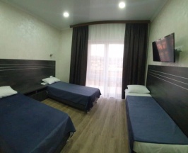 Трёхместный номер Standard с балконом и с видом на море в Светлана