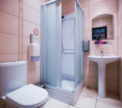 Номер Стандарт. Центральный корпус. Вид на бунгало в Донской Лес