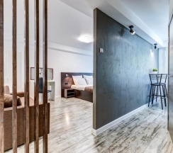 "LOFT STAR" Однокомнатная квартира (Метро Звездная, 10 минут пешком) в Rauktis apartments