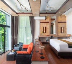 Вилла с бассейном Grande с джакузи Royal в Отель Panviman Resort Koh Phangan
