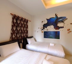 Двухместный номер Standard с балконом 2 отдельные кровати в Sixty Nine Resort