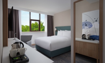 Двухместный номер Deluxe двуспальная кровать в DoubleTree by Hilton Shymkent