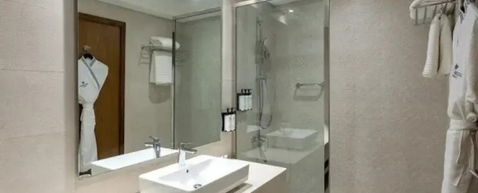 Двухместный номер Deluxe с балконом и с видом на море (двуспальная кровать) в Park Regis By Prince Dubai Islands
