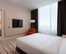 Двухместный семейный двуспальная кровать в DoubleTree by Hilton Moscow-Vnukovo Airport