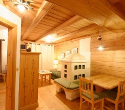 Апартаменты с 2 комнатами в Hôtel 3 étoiles -Restaurant Le Pilatus Courchevel