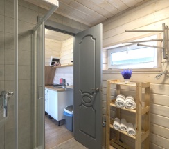 A-Frame №3 (оснащение дома, стоимость банного чана и бани см. Подробнее) в Dacha