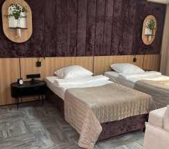 Джуниор сюит (Junior Suite) с двумя кроватями в Бира