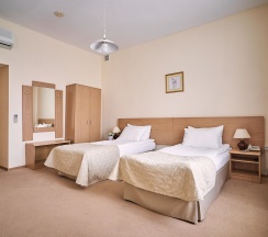 Cтандарт с двумя раздельными кроватями в Центральный by USTA Hotels