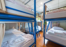 Кровать в общем номере в NTY Hostel BKK Airport